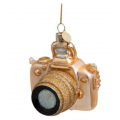 Ornament | Gold Camera