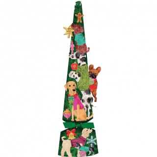 Pet Favor | Dogs Decorating Tree