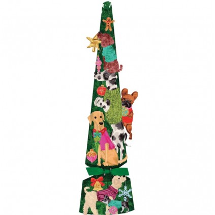 Pet Favor | Dogs Decorating Tree