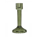 Spectacula Tall Glass Candle Holder | Mosstone