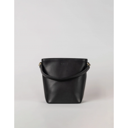 Bobbi Bucket Bag Midi | Classic Leather | Black