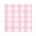 Servietter Lunch | Gingham Pink