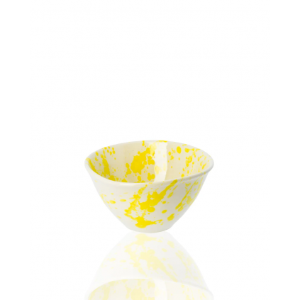 Splash Cereal Bowl Organic | Yellow Splash