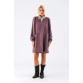 CarlaLL Short Dress LS | Lilac