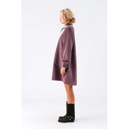 CarlaLL Short Dress LS | Lilac