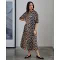 Leonora Shirt Dress | Leopard