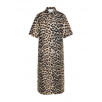 Leonora Shirt Dress | Leopard