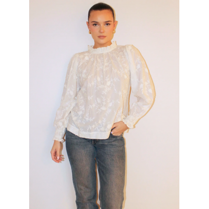 Amrita Blouse | Antique White