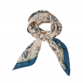 Classical Blue Toile Scarf