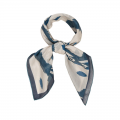 Light Blue Wave Scarf