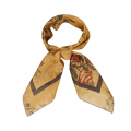 Light Ochre Bloom Scarf