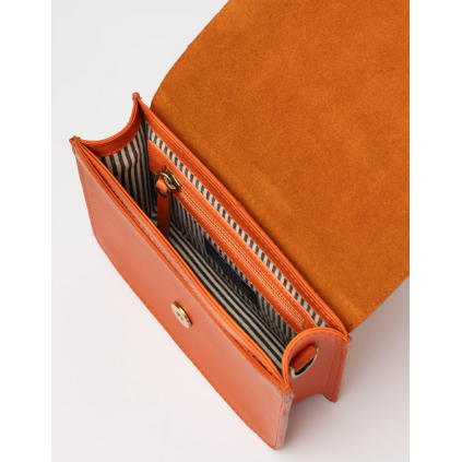 Audrey Mini | Classic Leather | Tangerine