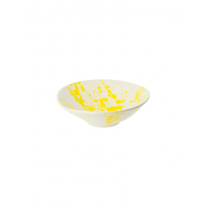 Splash Wide Bowl Organic | Yellow Splash