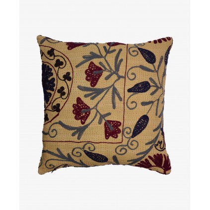 Karma Kantha Suzani Pillow Case (50x50) | 7