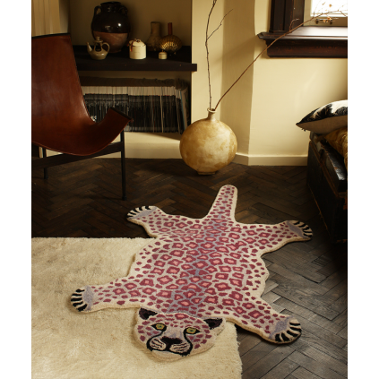 Lilly Leopard Rug | Large