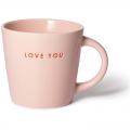 Ceramic Cappucino Cup | LOVE YOU