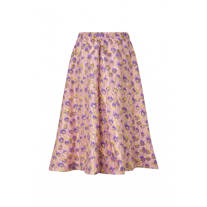 BristolLL Midi Skirt | Dusty Rose