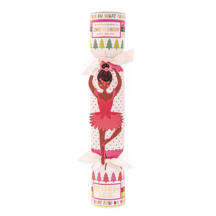 Festive Ballet Bath Fizzers | Clementine Cranberry