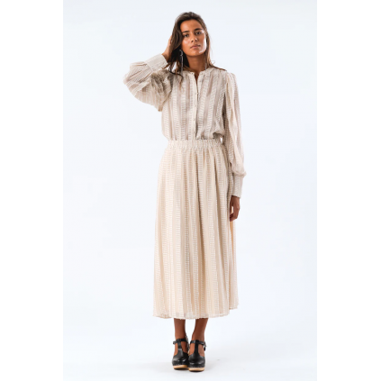 Akane Maxi Skirt | Creme