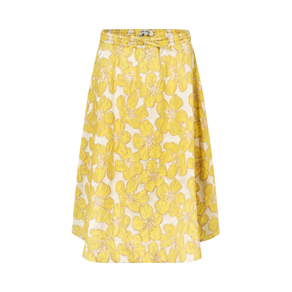 Bristol Midi Skirt | Light Yellow