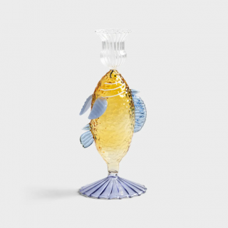 Candle Holder Fish | Yellow