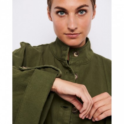 Louise Short Jacket | Army Green