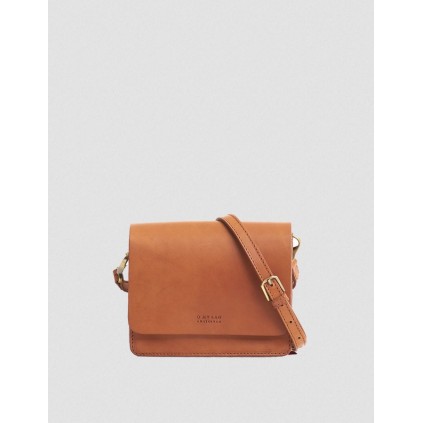 Audrey Mini Classic Leather | Cognac