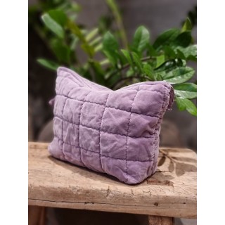 Toalettmappe Velour | Lavender