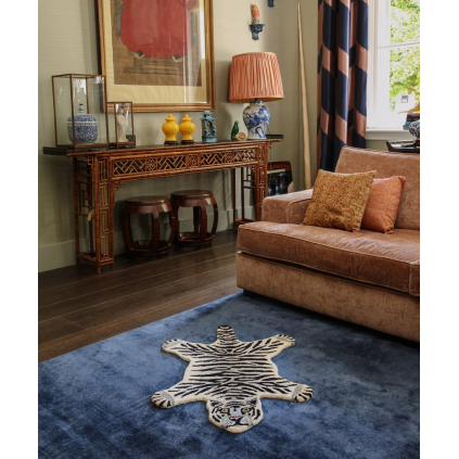 Snowy Tiger Rug | Small